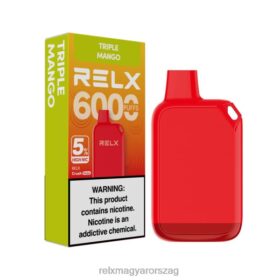 RELX Magyarország - RELX Crush Pocket 6000 5% magas nic hármas mangó 44R0F2170