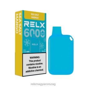 RELX Vape How To Use - RELX Crush Pocket 6000 jeges tengeri sós mangó 44R0F2157