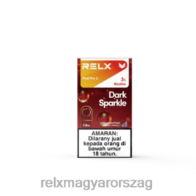 RELX Vape How To Use - RELX pod pro 2-3 hüvely sötét szikrázó koksz 44R0F291