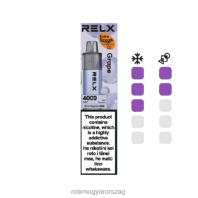 RELX Vape Near Me - RELX MagicGo 4000 eldobható vape szőlő 44R0F2150