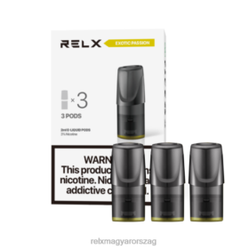 RELX Vape Origin - RELX Classic hüvelyek egzotikus passió-pasiógyümölcs-friss piros 44R0F2124
