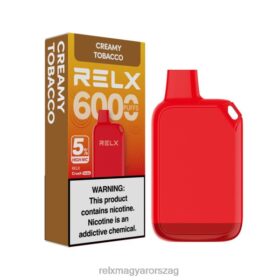 RELX Vape Origin - RELX Crush Pocket 6000 5% magas nic tejszínes dohány 44R0F2172