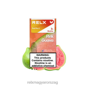 RELX Vape Origin - RELX pod pro 2-3 hüvely rózsaszín guava 44R0F2106