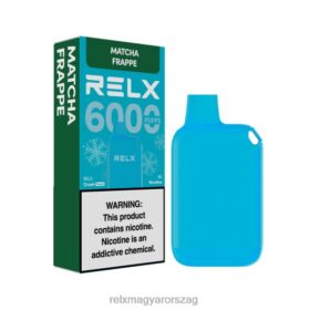 RELX Vape Price - RELX Crush Pocket 6000 jeges matcha frappe 44R0F2161