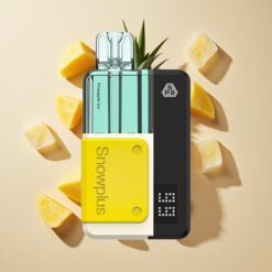 Snowplus Swift 5000 Puffs Ananász Jég Dual Mesh 1000 mAh Prefilled Pod Kit