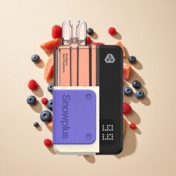 Snowplus Swift 5000 Puffs Főzőegység és Akkumulátor Kapacitás Áfonya Savanyú Málna