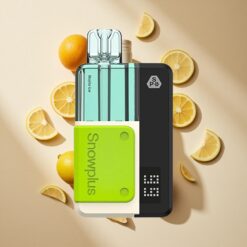 Snowplus Swift 5000 Puffs Mojito Jég Dual Mesh Atomizer és 1000 mAh Akkumulátor