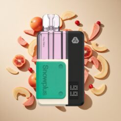 Snowplus Swift Pod Kit 15000 Puffs Dupla Hálós Atomizer és 1000 mAh Akkumulátor Fizzy Meggy