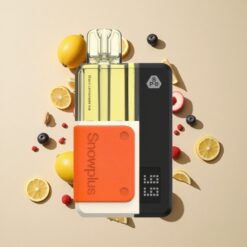 Snowplus Swift Pod Kit 15000 Puffs Kék Citrom Málna Duális Háló és 1000 mAh Akku