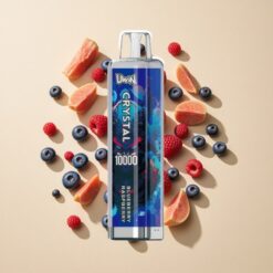 UWIN Crystal 10000 Puffs Áfonya Málna 18ml 650mAh
