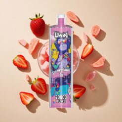 Uwin Shisha Hookah Crystal 20000 Puffs Eperjég 0% 2% 3% 5% Nikotin 22ml Tartály