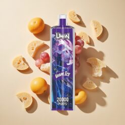 Uwin Shisha Hookah Crystal 20000 Puffs Jégbor 0% 2% 3% 5% Nikotin Mesh tekercs
