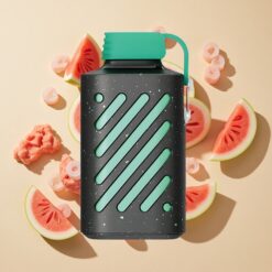VOZOL GEAR 10000 Eldobható Vape Görögdinnye Rágógumi 20 ml E-liquid Kapacitás 65% PCR Anyagok