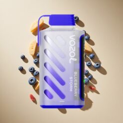 VOZOL Gear Power 20000 Puffs Egyedi Duális Hálós Tekercs Áfonya Vihar Teljes Képernyős Kijelző