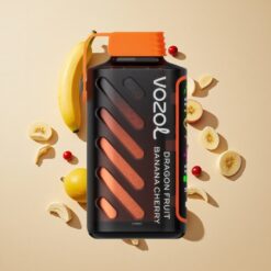 VOZOL Gear Power 20000 Puffs Sárkánygyümölcs Banán Cseresznye Dual Mesh Coil 20mL