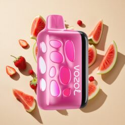 VOZOL RAVE 40000 Eper Görögdinnye 270 fokos Vibráns Fény Design és 20 Perc Alatt 80%-os Töltés
