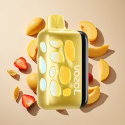 VOZOL RAVE 40000 Eper-Mangó 270 fokos Vibráns Fény Design és 80% Töltés 20 Perc Alatt