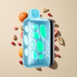 VOZOL RAVE 40000 Kék Málna Jég 270 Fokos Vibráns Glow Design és 80%-os Feltöltés 20 Perc Alatt