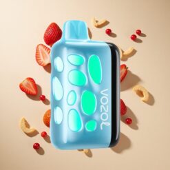 VOZOL RAVE 40000 Meglepő Cseresznye Eper 270 fokos Vibráns Fény Design 1000mAh Akkumulátor Kapacitás