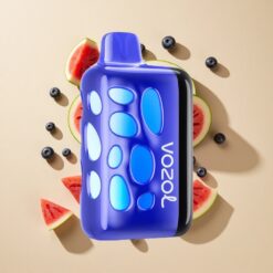 VOZOL RAVE 40000 Áfonya-Görögdinnye 270 Fokos Vibráló Kialakítás 80%-os Töltés 20 Perc Alatt