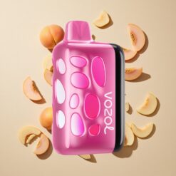VOZOL RAVE 40000 Őszibarack Jég 270 Fokos Vibráló Glow Design 80%-os Töltés 20 Perc Alatt