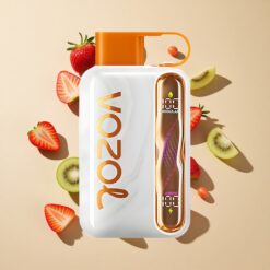 VOZOL STAR 40000 Első Puffs Eldobható Vape Eper-Kivi és 1000mAh Akkumulátor