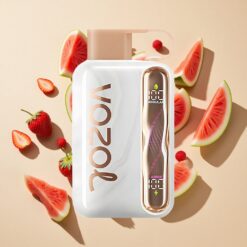 VOZOL STAR 40000 Puffs E-cigaretta Eper Dinnye Íz 1000mAh Akkumulátor és Type-C Töltés