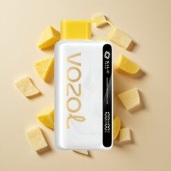 VOZOL STAR 9000/12000 Eldobható E-cigaretta Ananász Kókusz Jég 650mAh Akku 30%-kal Gyorsabb Töltés