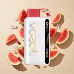 VOZOL STAR 9000/12000 Eldobható E-cigaretta Görögdinnye Jég 650mAh Akkumulátor 30%-kal Gyorsabb Töltéssel