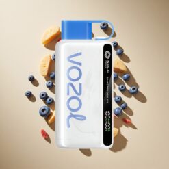 VOZOL STAR 9000/12000 Eldobható E-cigaretta Megrázzuk a Kijelzőért és 30%-kal Gyorsabb Töltés Kékvihar