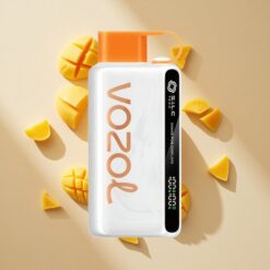 VOZOL STAR 9000/12000 Eldobható E-cigaretta Mexikói Mango Jég 650mAh Akku 30%-kal Gyorsabb Töltéssel