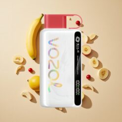 VOZOL STAR 9000/12000 Eldobható E-cigaretta Sárkánygyümölcs-Banán-Cseresznye 650mAh Akku és 30%-kal Gyorsabb Töltés