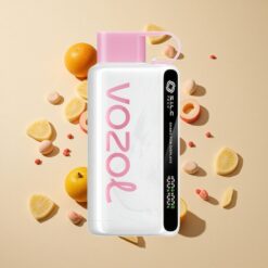 VOZOL STAR 9000/12000 Eldobható E-vizipipa Kremes Mentolos Cukorka 650mAh Akkumulátor és 30%-kal Gyorsabb Töltés