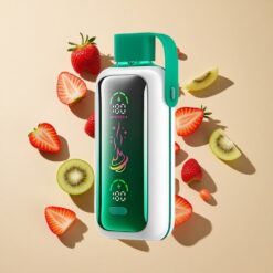 VOZOL Star 20000 Puffs E-cigaretta Eper-Kiwi Duális Háló HD Tükörkijelző