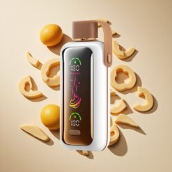 VOZOL Star 20000 Puffs Eldobható Vape Sárkány Eperbana 2,2" HD Tükrös Kijelző Kettős Háló