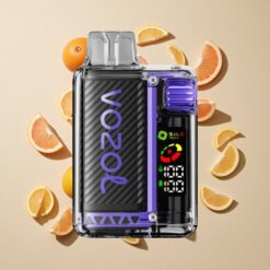 VOZOL Vista 20000 Puffs Akvarettszőlő és Pórszabású MTL Vaping ECO PCR Anyag