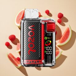 VOZOL Vista 20000 Puffs Málna Görögdinnye OLED Kijelző és 6 fokozatú Teljesítményszabályozás