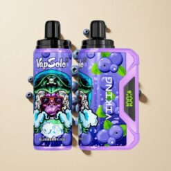 VapSolo VIKING 12000 Puffs Eldobható E-Cigi 22ml E-Liquid Áfonya