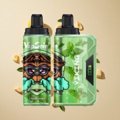 VapSolo VIKING 12000 Puffs Eldobható E-Cigi 22ml Friss Menta