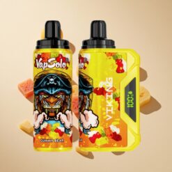 VapSolo VIKING 12000 Puffs Eldobható E-Cigi 22ml Málna Medve
