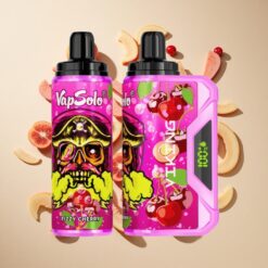VapSolo VIKING 12000 Puffs Eldobható E-cigaretta 22ml Fizzy Meggy