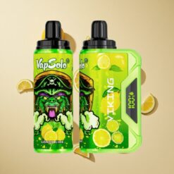 VapSolo VIKING 12000 Puffs Eldobható E-cigaretta Citrom Lime 22ml 20/50mg/ml Nikotin
