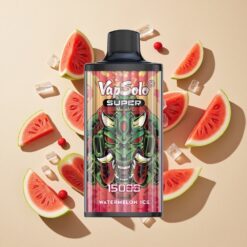 Vapsolo Super 15000 Puffs Görögdinnye Jég 40ml 850mah Mesh Coil