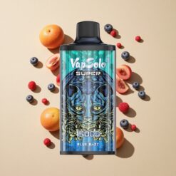 Vapsolo Super 15000 Puffs Kék Málna 40ml 850mah Mesh Coil
