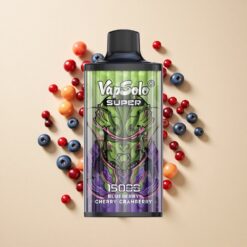 Vapsolo Super 15000 Puffs Áfonya-Cseresznye-Vármegye 40ml 850mAh Mesh Coil