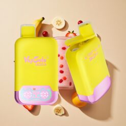 Vapsolo Twins 20000 Puffs Eper Banán & Buborékos Cseresznye 40 ml 20/50mg/ml Nikotin