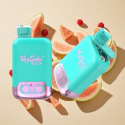 Vapsolo Twins 20000 Puffs Hármas Sárgadinnye & Málna Görögdinnye 40 ml 20/50mg/ml Nikotin